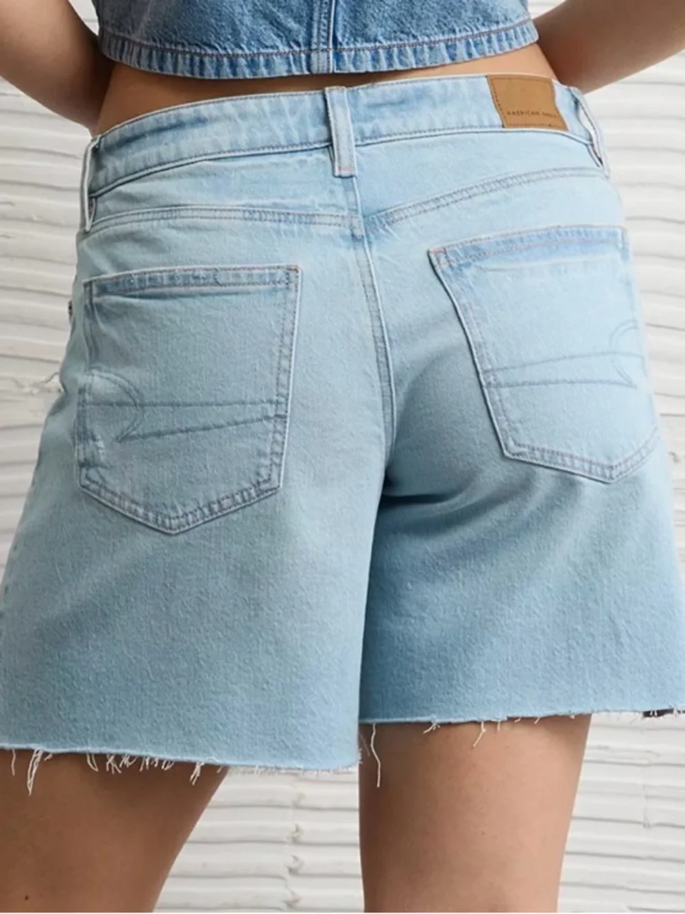 AE Stretch Low-Rise Baggy 8